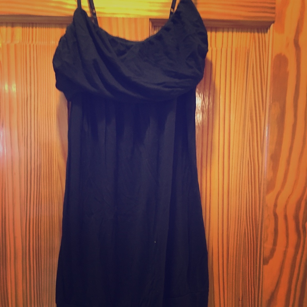 Pookie and Sebastian black cocktail dress